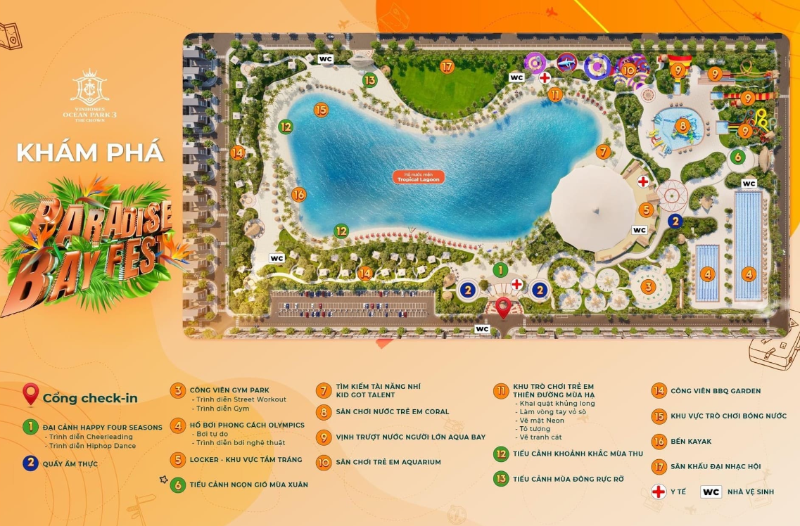 Công viên Gym Park có 68 sân tập cùng 406 máy tập Gym đa năng